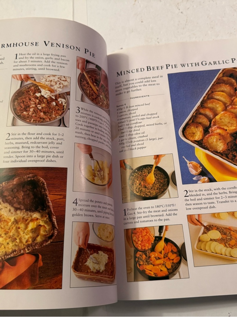 Traditional British Cooking Cookbook - Blue Cover - Picture 4 of 6